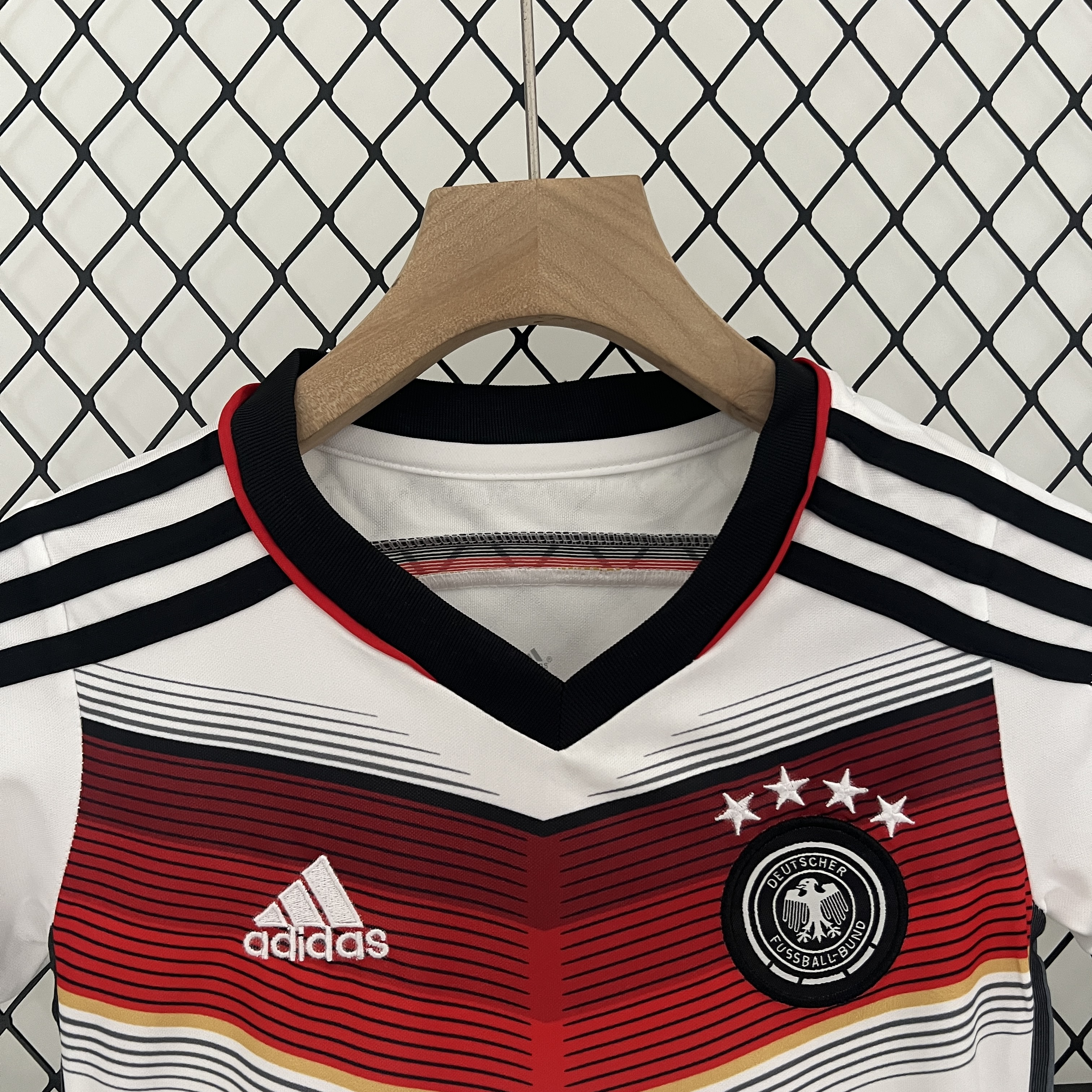 Retro Germany 2014 Home Stadium Kids Kit