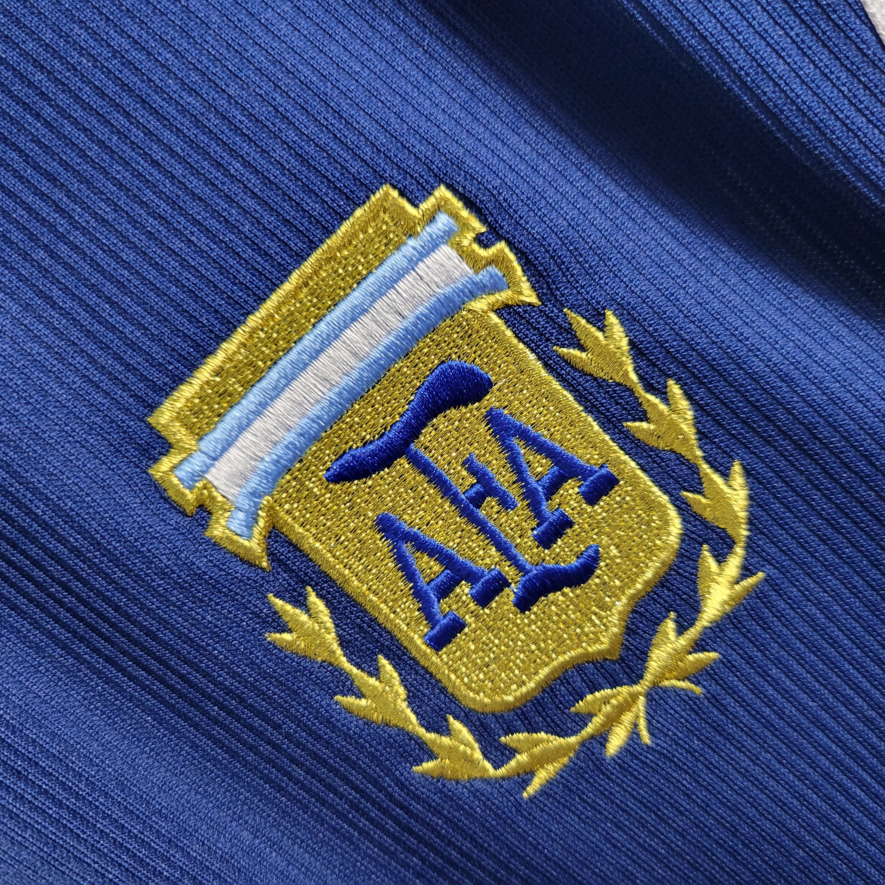 Retro Argentina 1998 Away Stadium Jersey