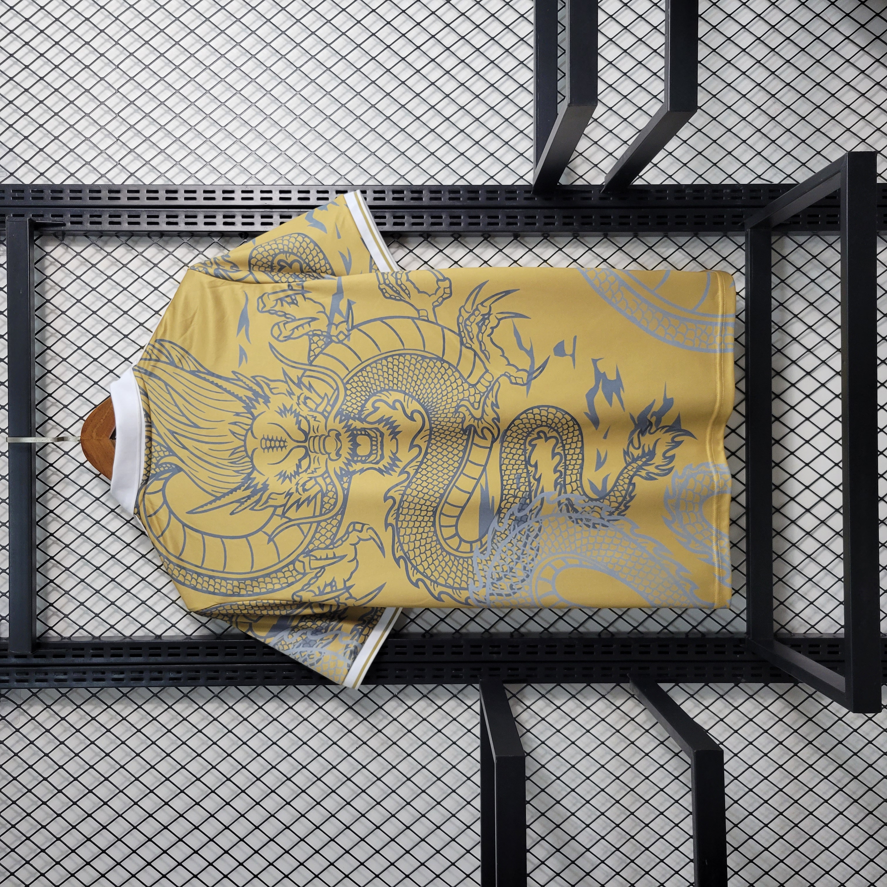 Real Madrid 23-24 Yellow Dragon Special Edition Jersey - Fans Version