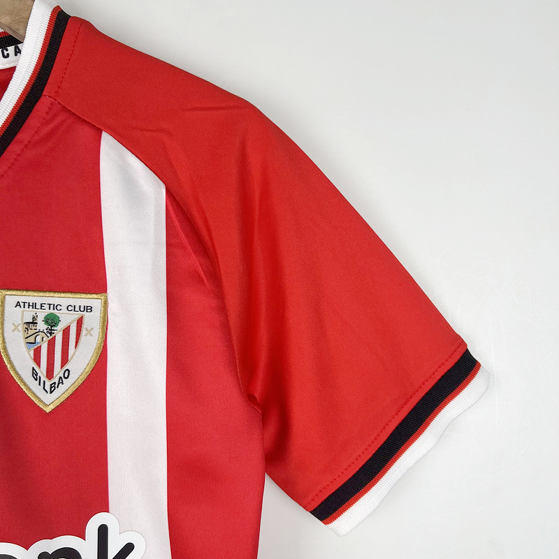 Athletic Bilbao 23-24 Home Stadium Kids Kit