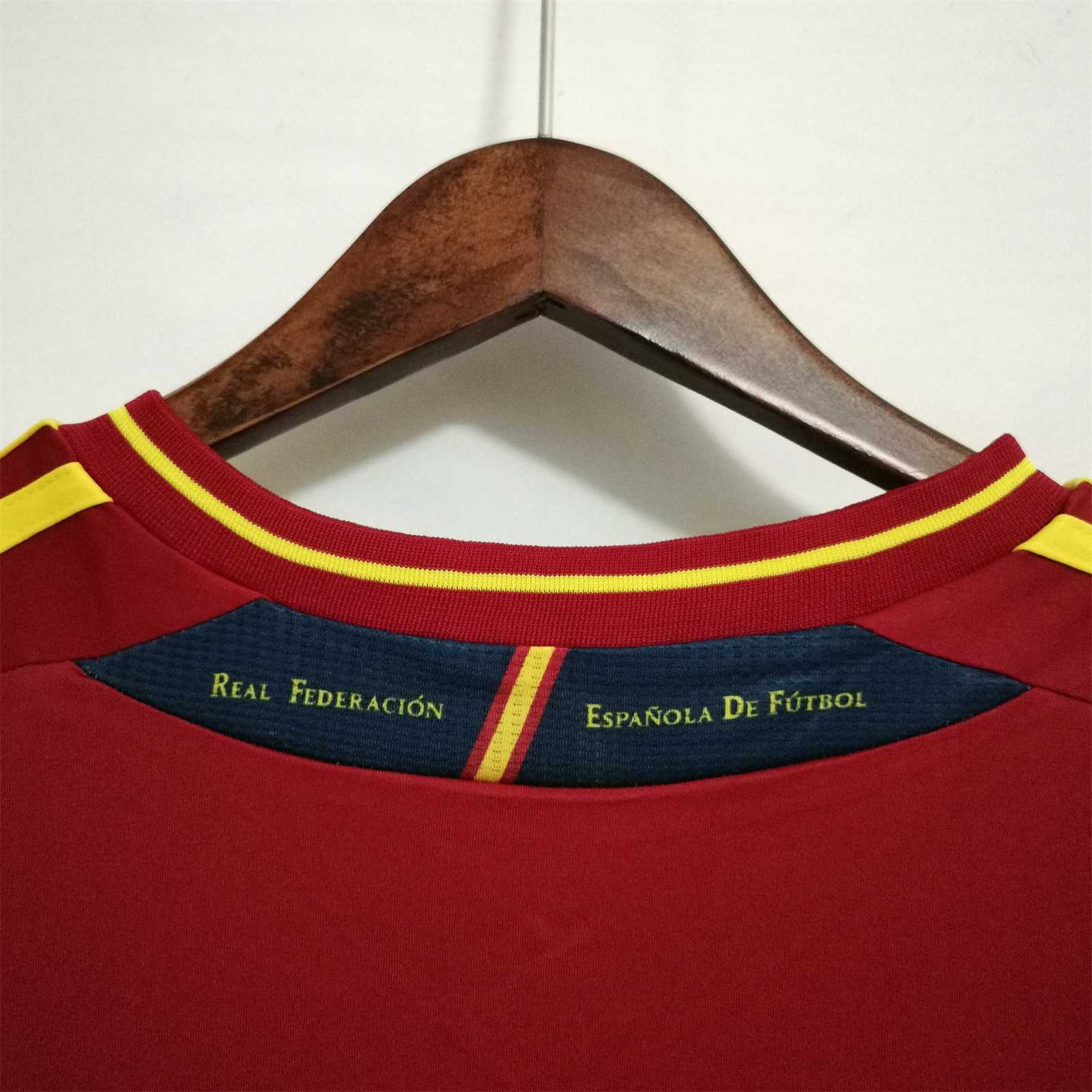 Retro Spain 2012 Home Stadium Jersey