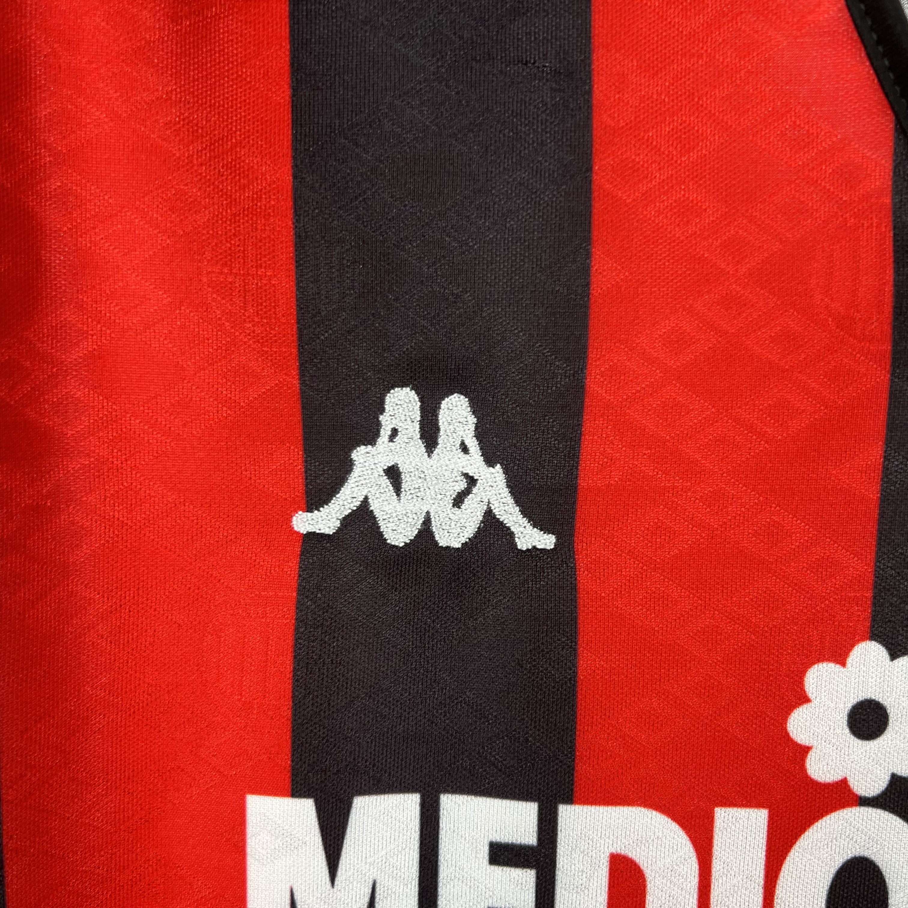 Retro AC Milan 1989-90 Home Stadium Jersey