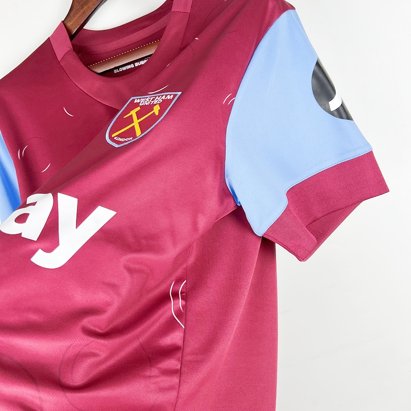 West Ham United 23-24 Home Stadium Jersey - Fans Version
