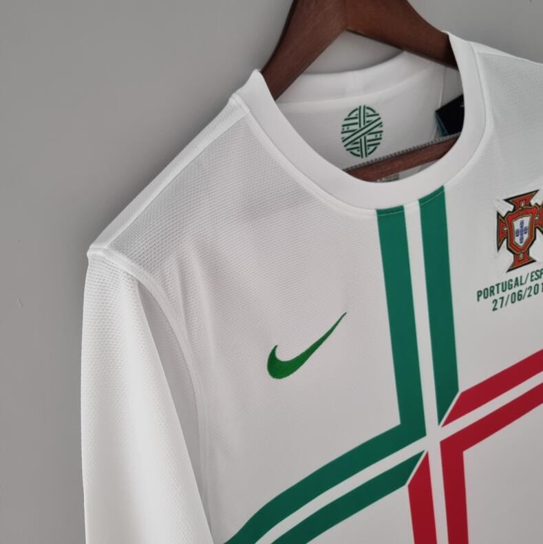 Retro Portugal 2012 Away Long Sleeve Jersey