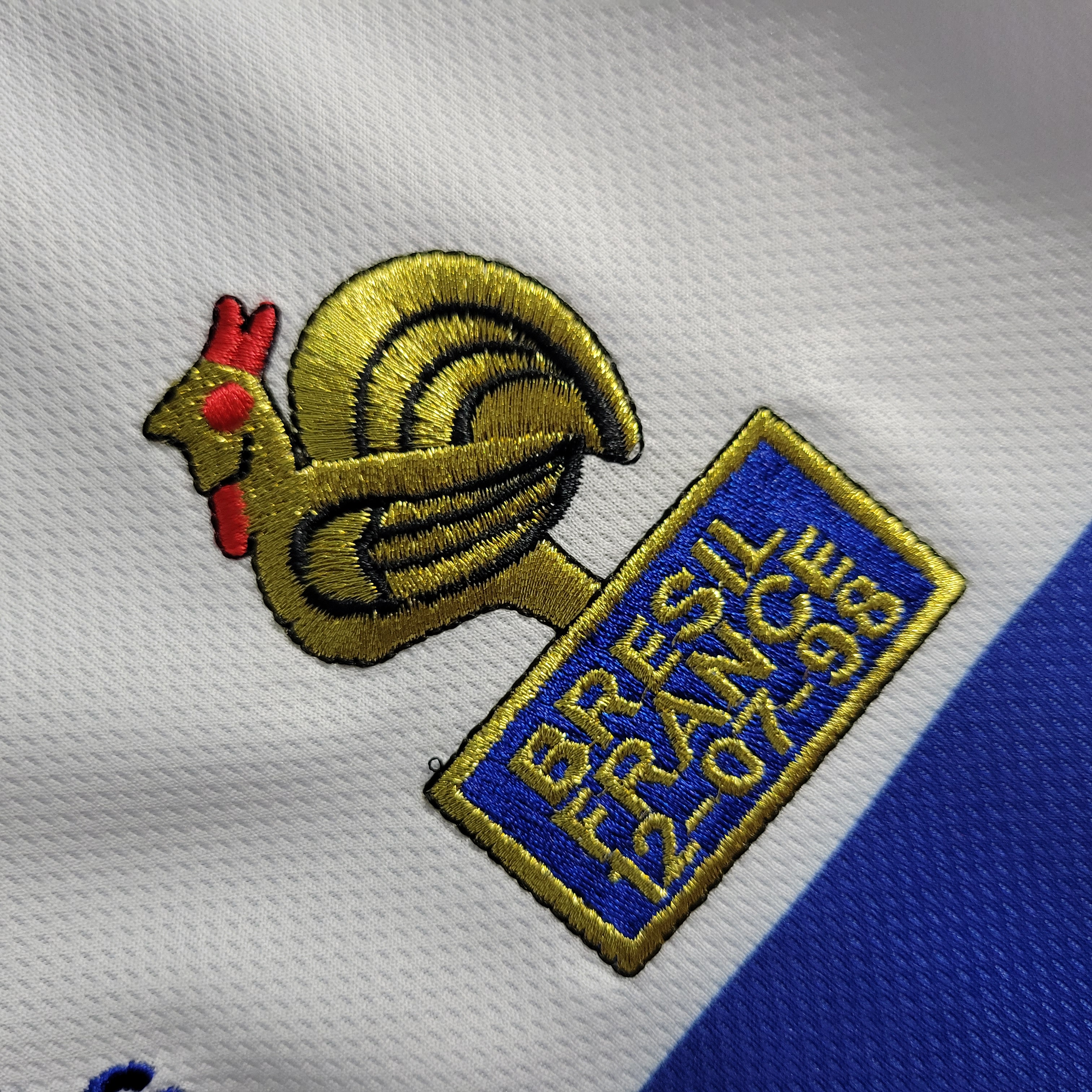 Retro France 1998 Away Stadium Jersey