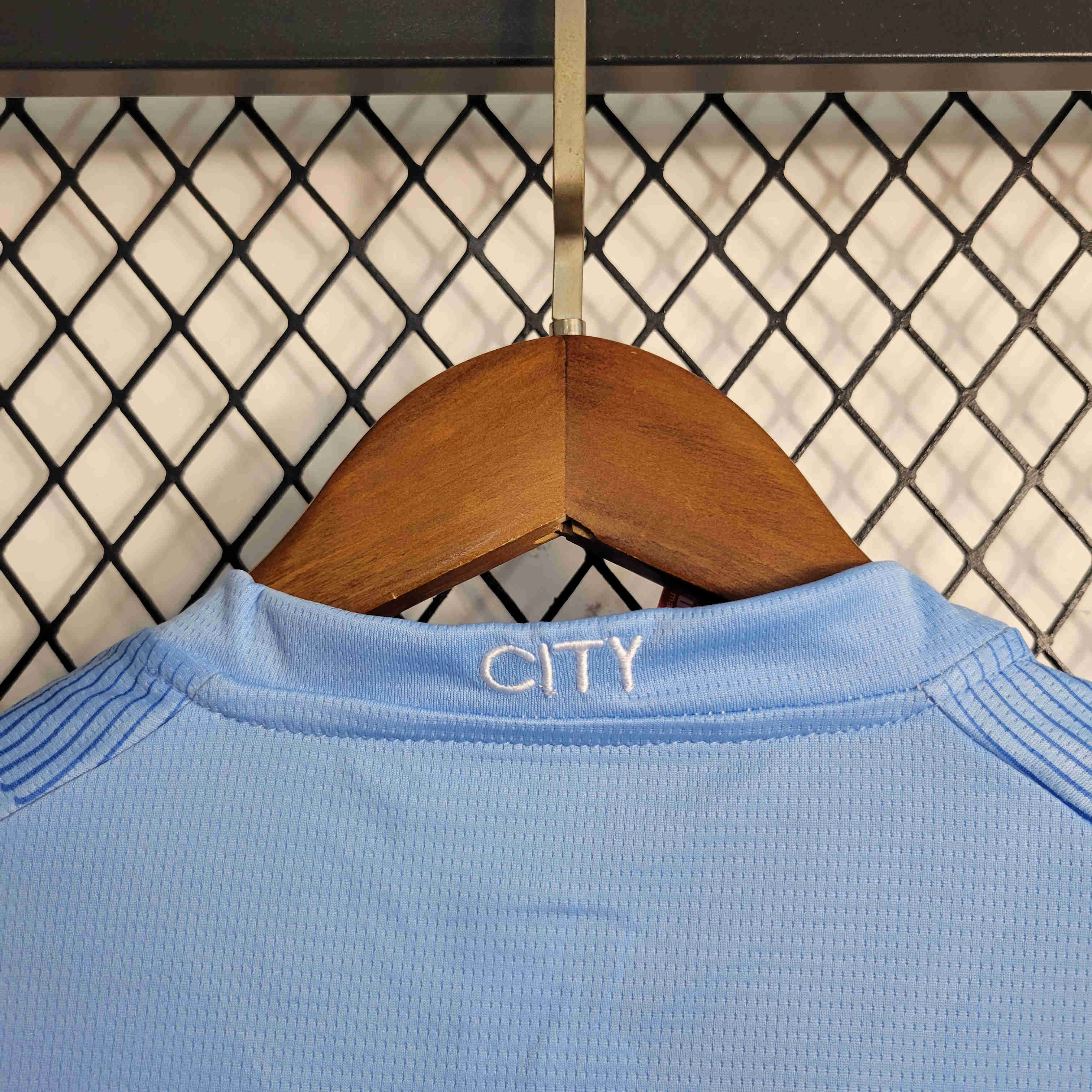 Manchester City 23/24 Home Kids Kit Jersey