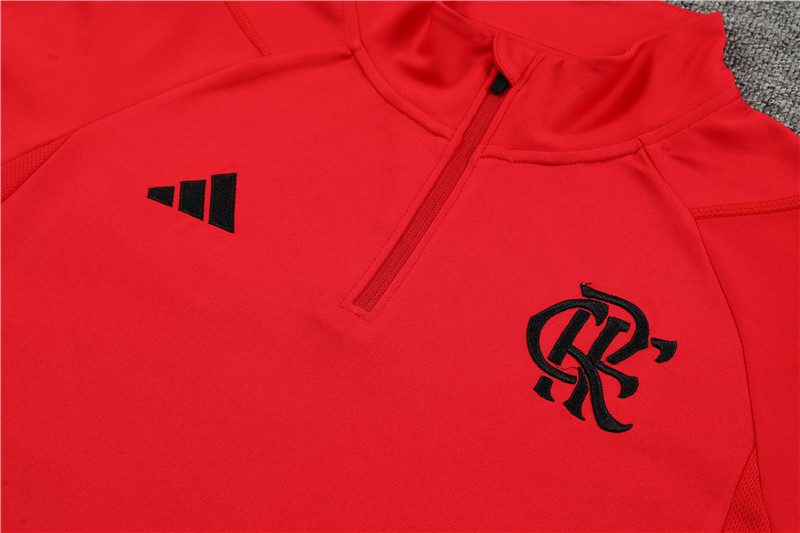 Flamengo 23-24 Long Sleeve Training Set -Red