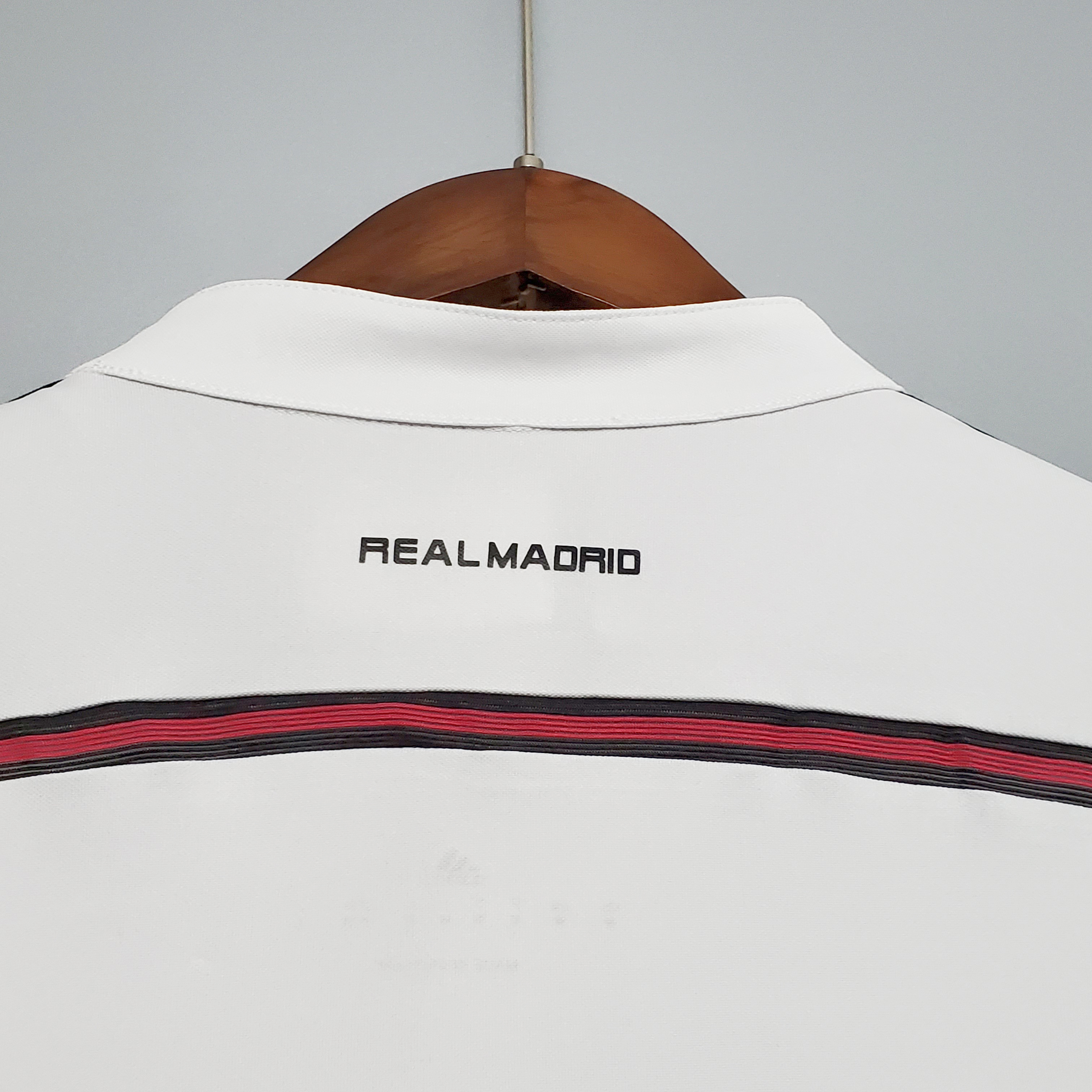 Retro Real Madrid 14-15 Home Stadium Long Sleeve Jersey