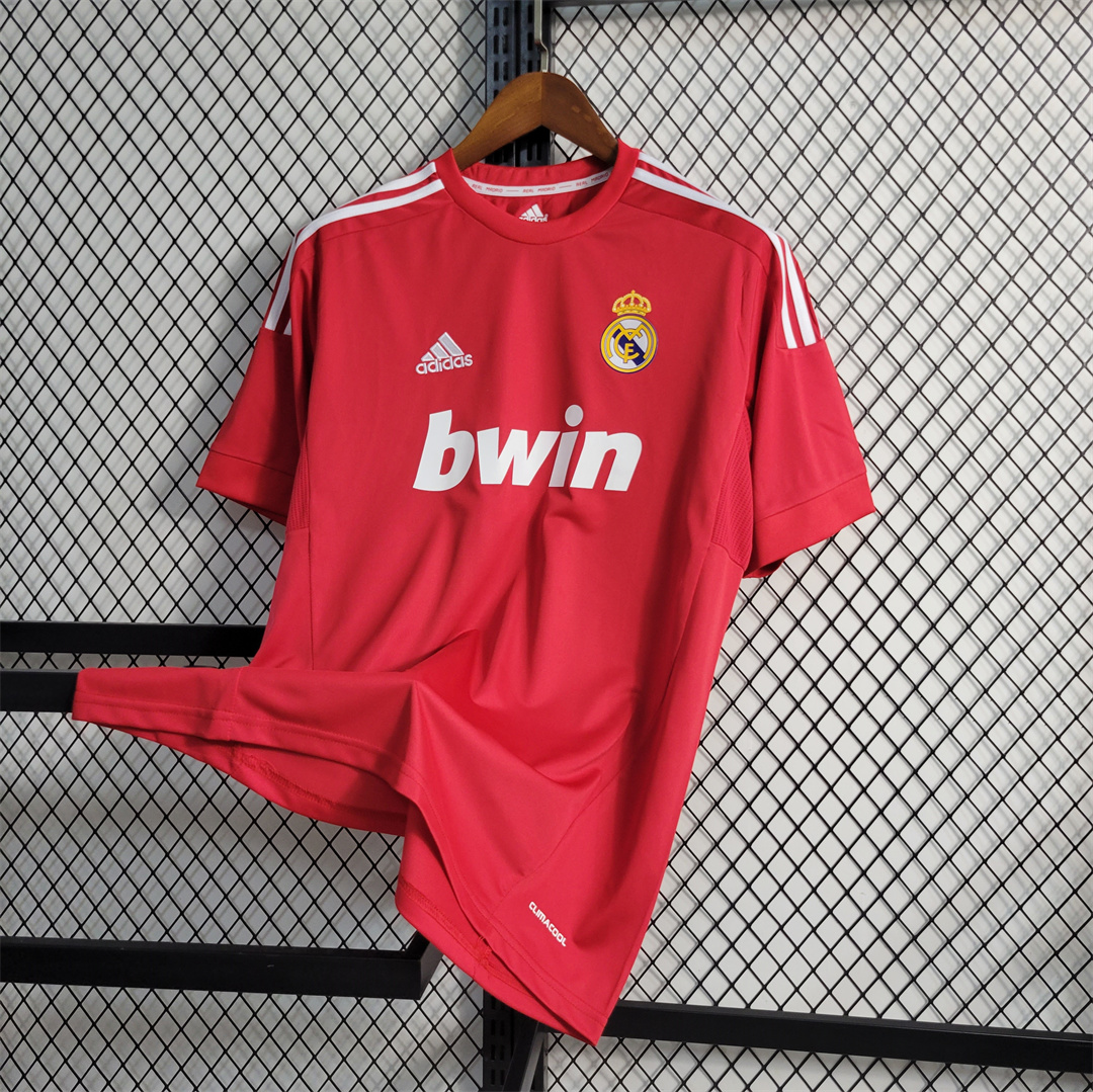 Real Madrid Retro 11-12 Third Red Jersey