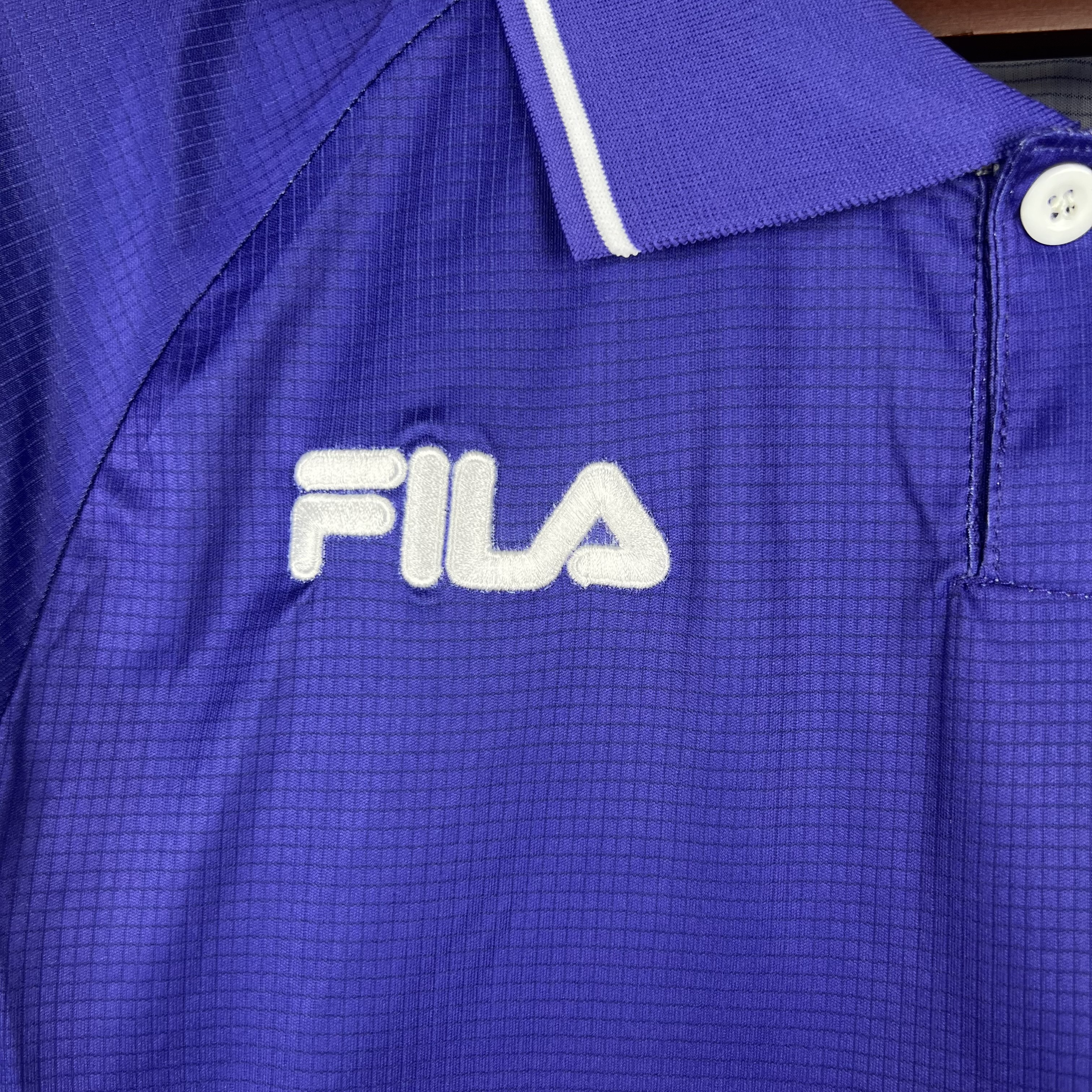 Retro Fiorentina 1998 Home Stadium Long Sleeve Jersey