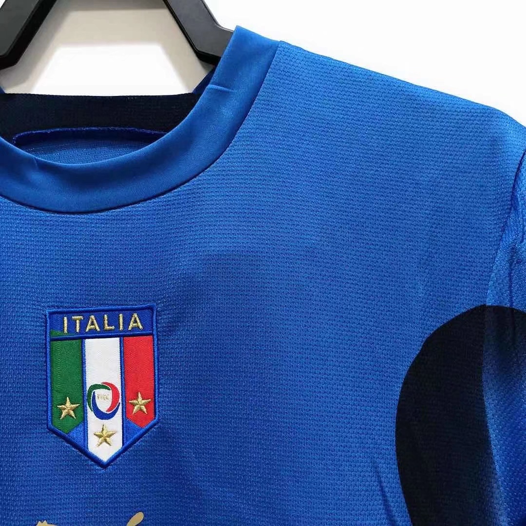 Retro Italy 2006 Home Stadium Jersey