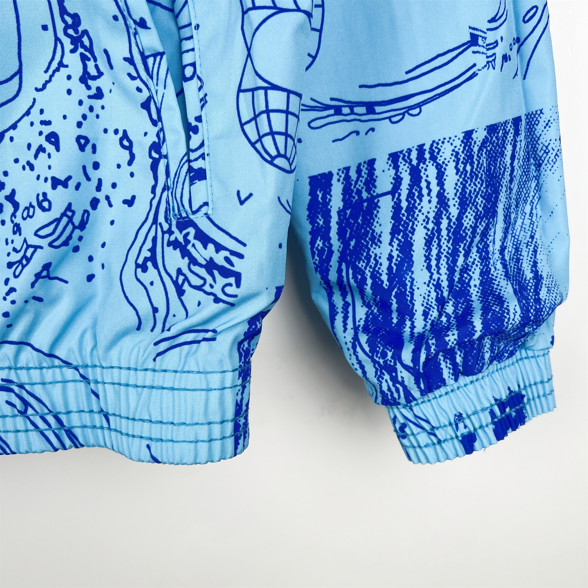 INT M.A.M 23-24 Double Sided Windbreaker - Blue