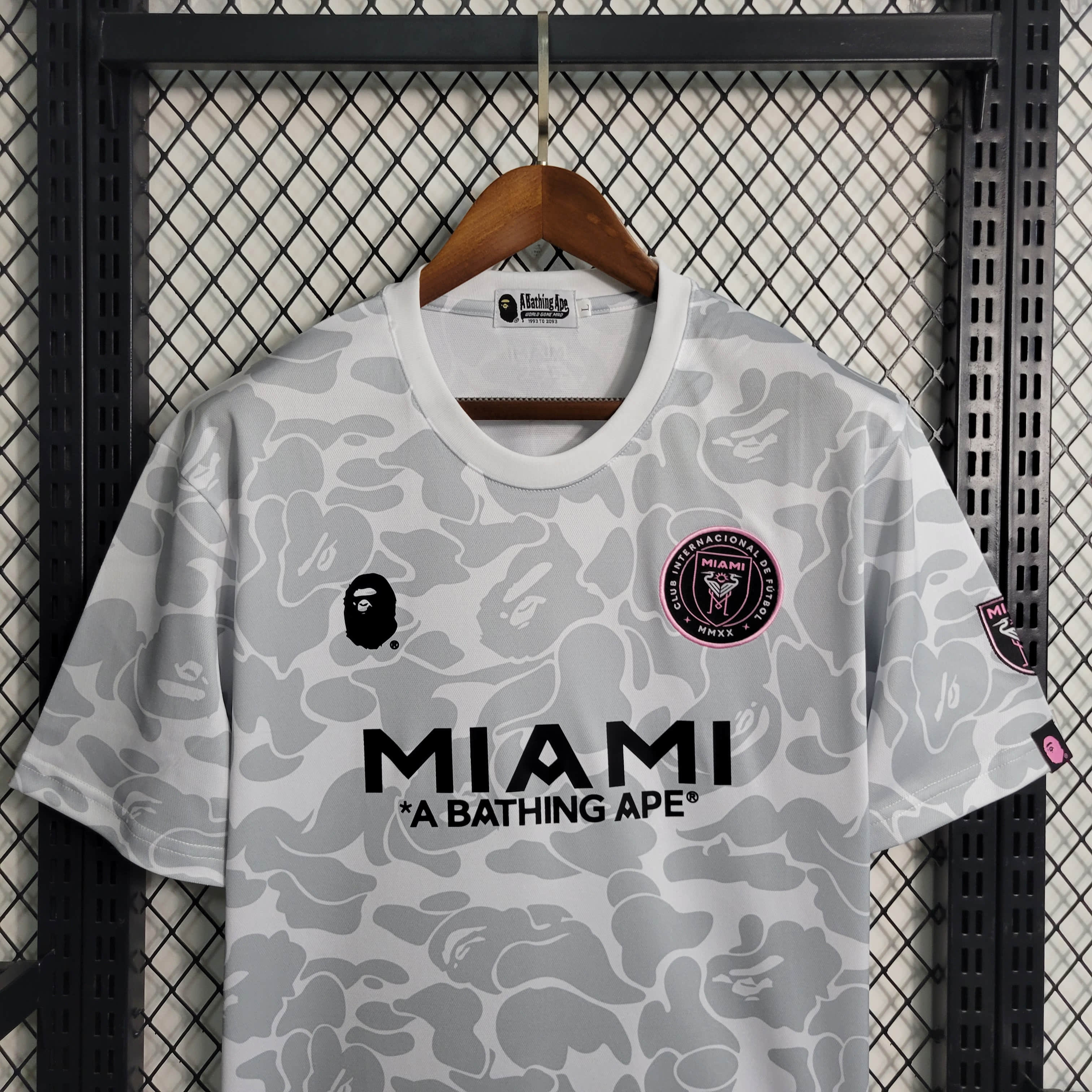 INT M.A.M x A.P.E 23-24 White Special Edition Jersey - Fans Version
