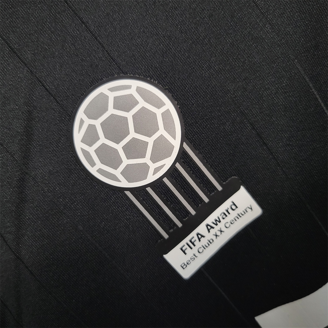 Real Madrid Retro 06-07 Away Long Sleeve Jersey