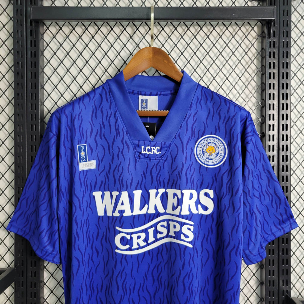 Retro Leicester city 1992-94 Home Stadium Jersey
