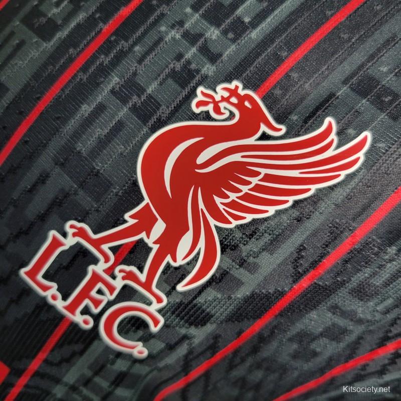 23/24 Liverpool x Lebron Black Jersey - Player Version