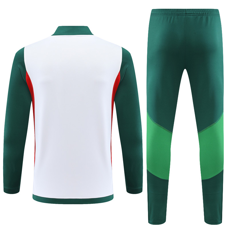 Mexico 23-24 Long Sleeve Training Set -White and Green