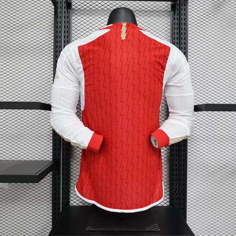 Arsenal 23-24 Home Long Sleeve Jersey - Player Version