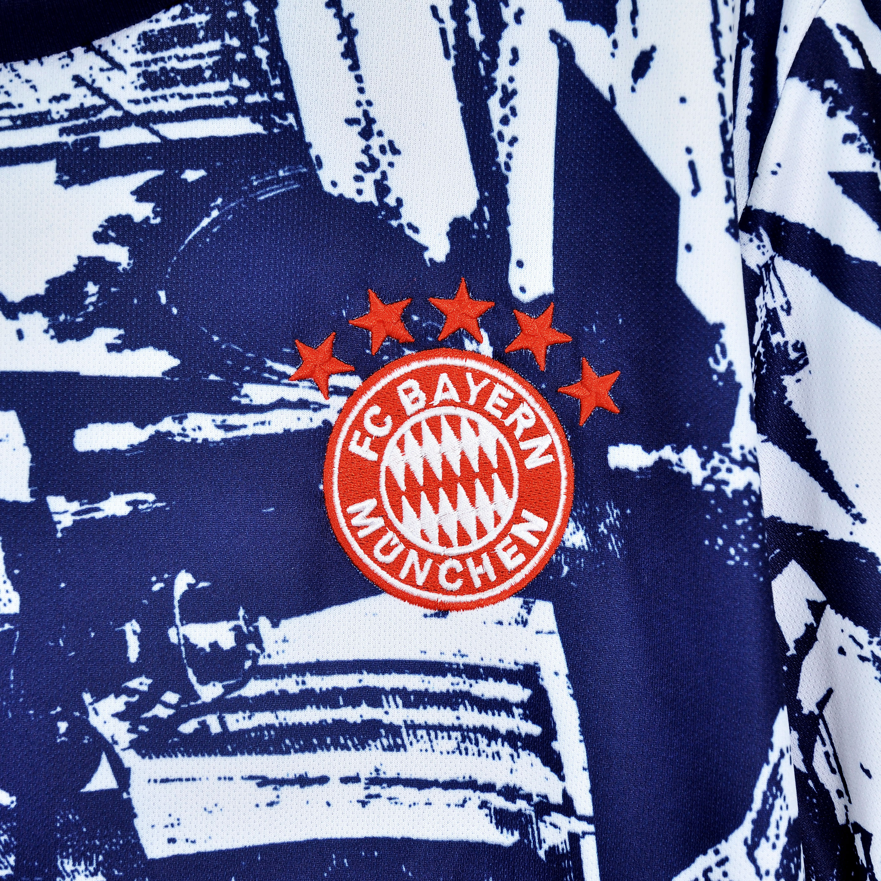 Bayern Munich 23-24 Blue Training Jersey - Fans Version