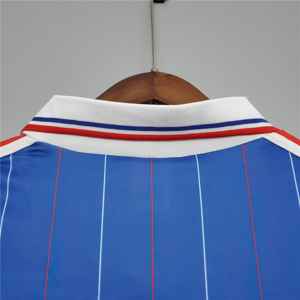 Retro France 1982 Home Stadium Jersey
