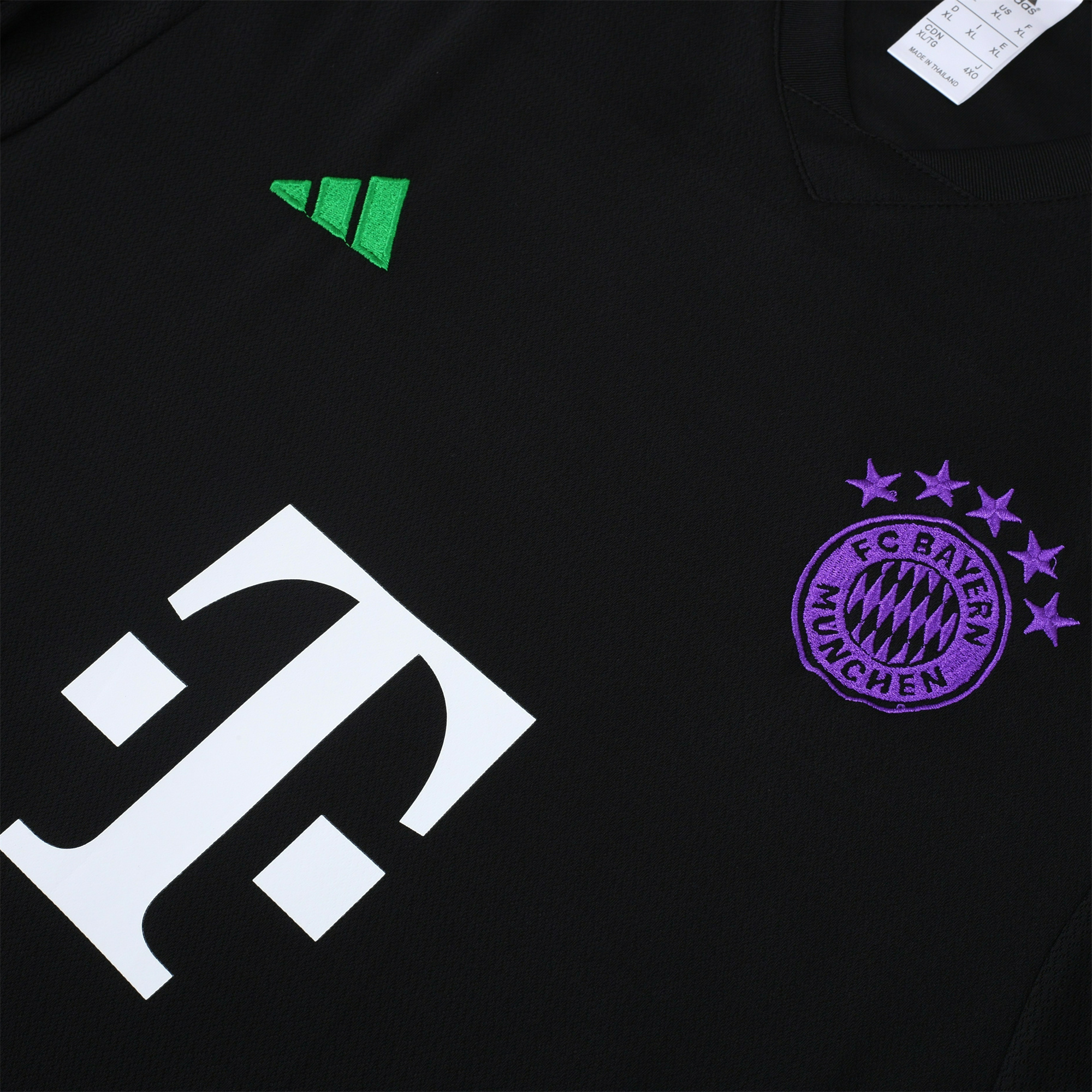 Bayern Munich 23-24 Short-Sleeve Training Set - Black