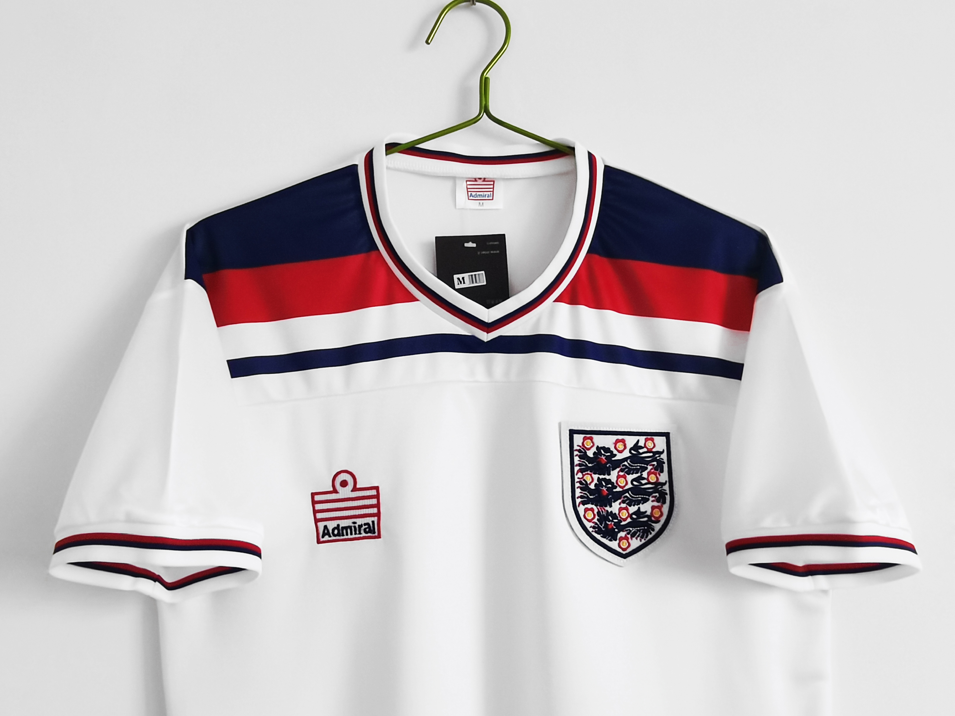 Retro England 1982 Home Stadium Jersey