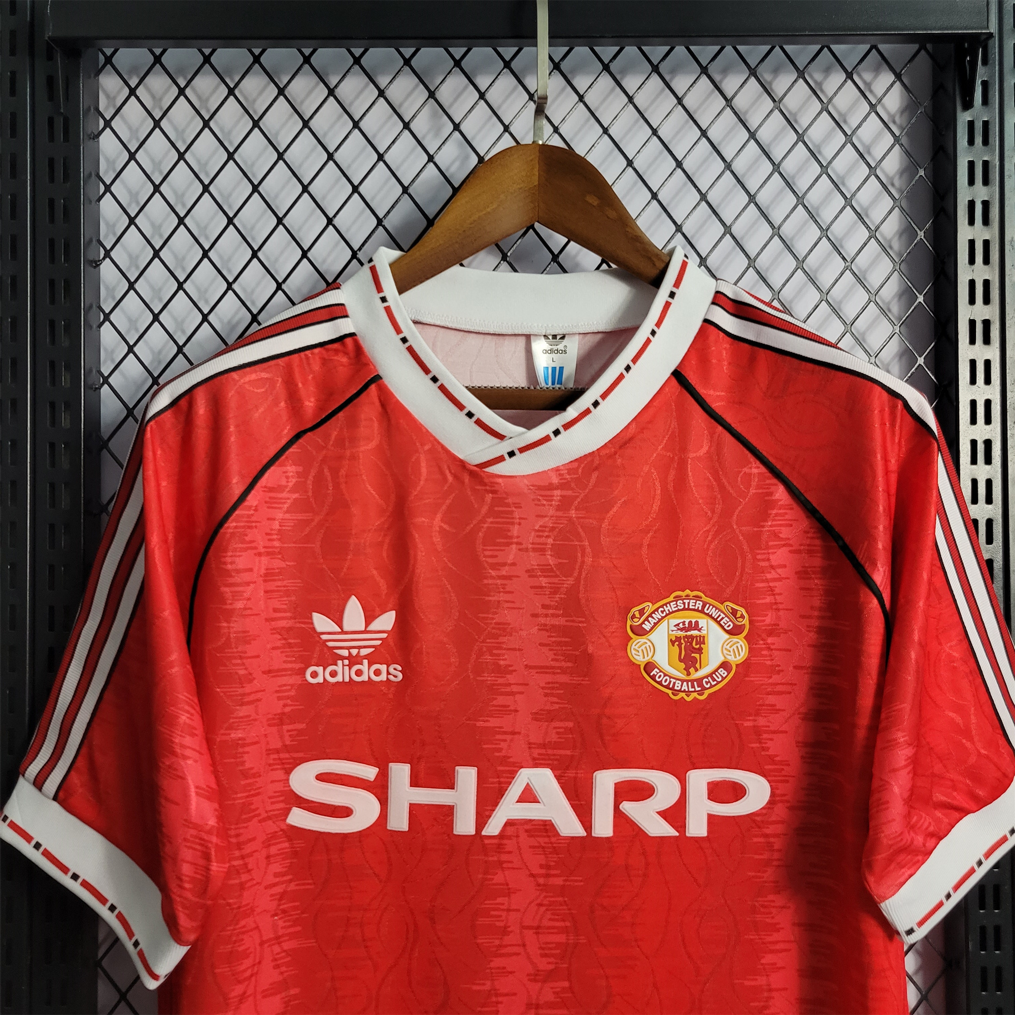 Manchester United Retro 90-92 Home Stadium Jersey