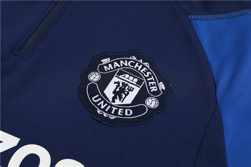 Manchester United 23-24 Long Sleeve Training Set -Blue