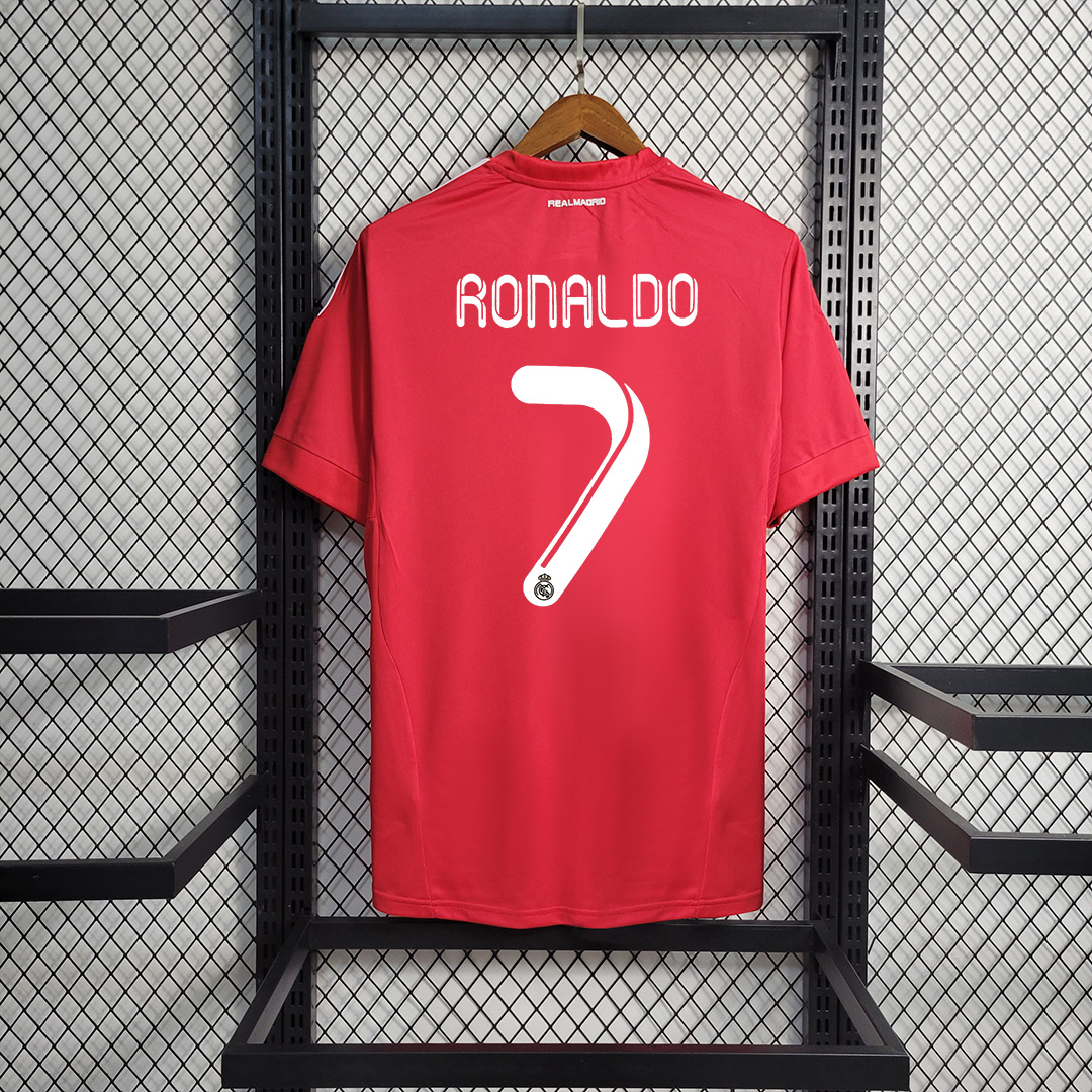 Real Madrid Retro 11-12 Third Red Jersey