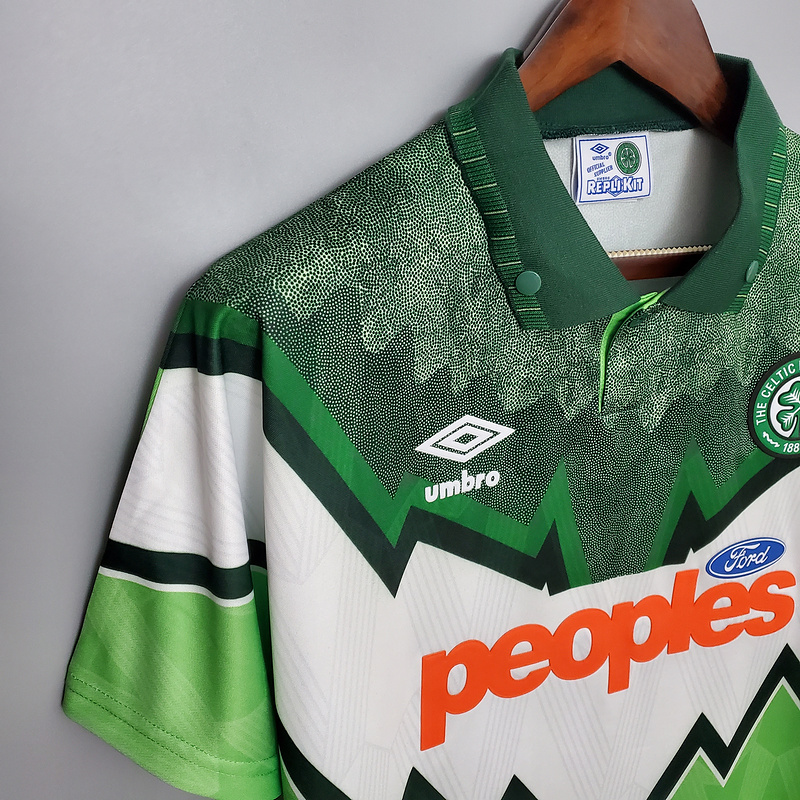 Retro Celtic 91-92 Away Stadium Jersey