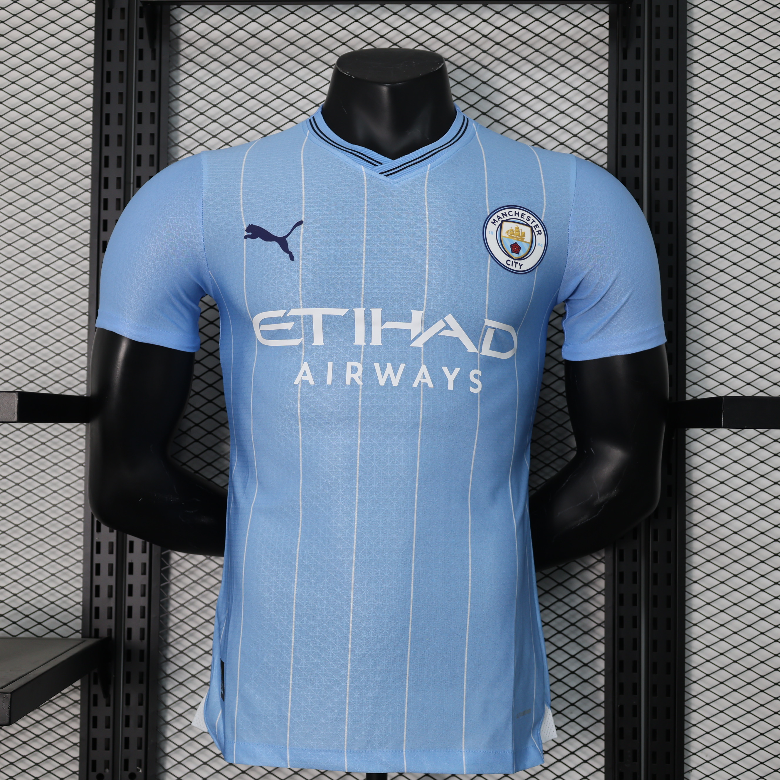 Manchester City 24-25 Home Stadium Jersey - Player Version