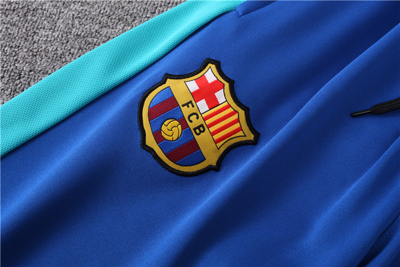 B.A.R.S.A 23-24 Kids Long Sleeve Training Set Blue