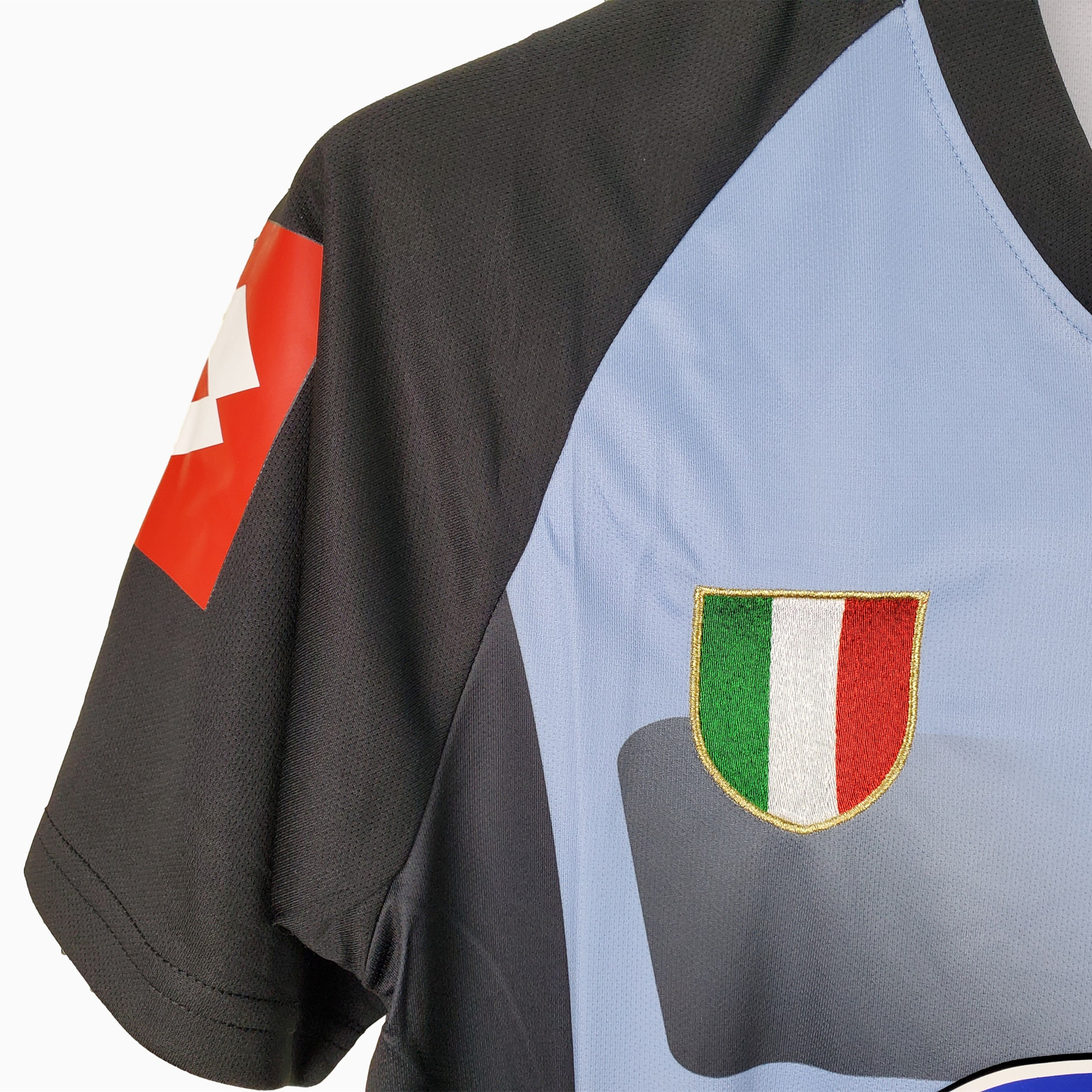 Retro Juventus 2002-03 Blue Goalkeeper Jersey