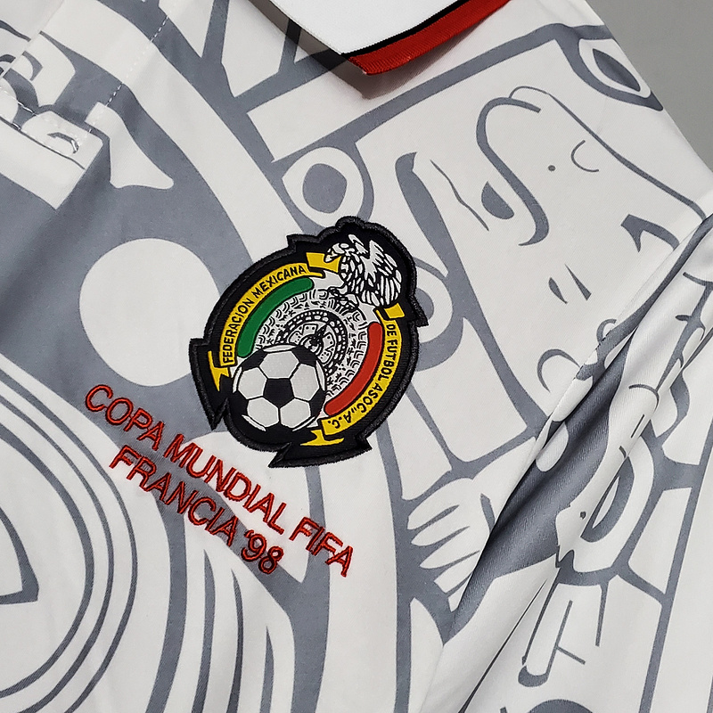Retro Mexico 1998 Away Stadium Jersey