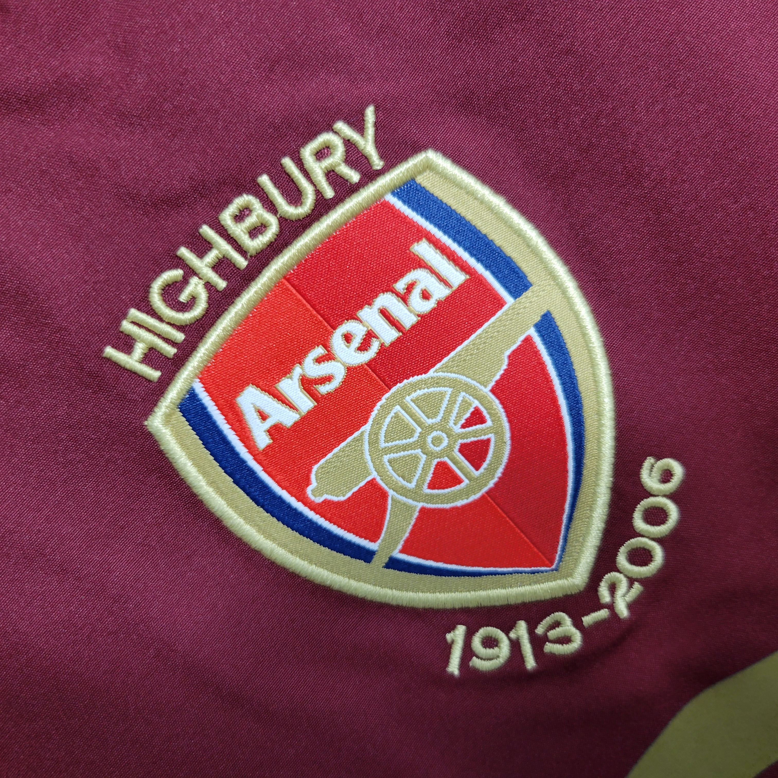 Arsenal Retro 05-06 Home Stadium Long Sleeve Jersey
