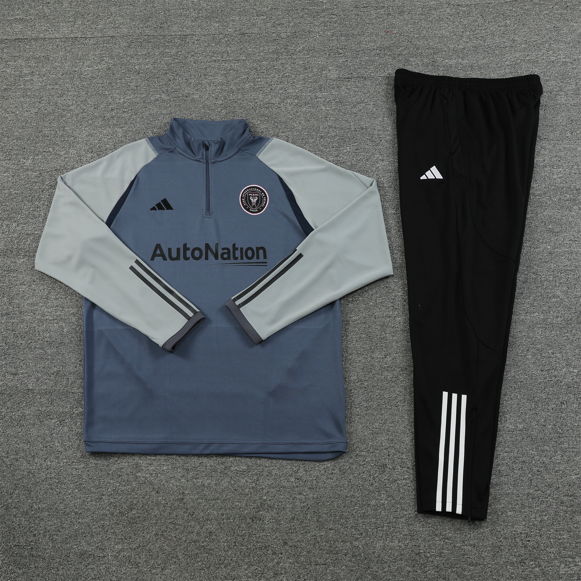 INT M.A.M 23-24 Long Sleeve Training Set Blue