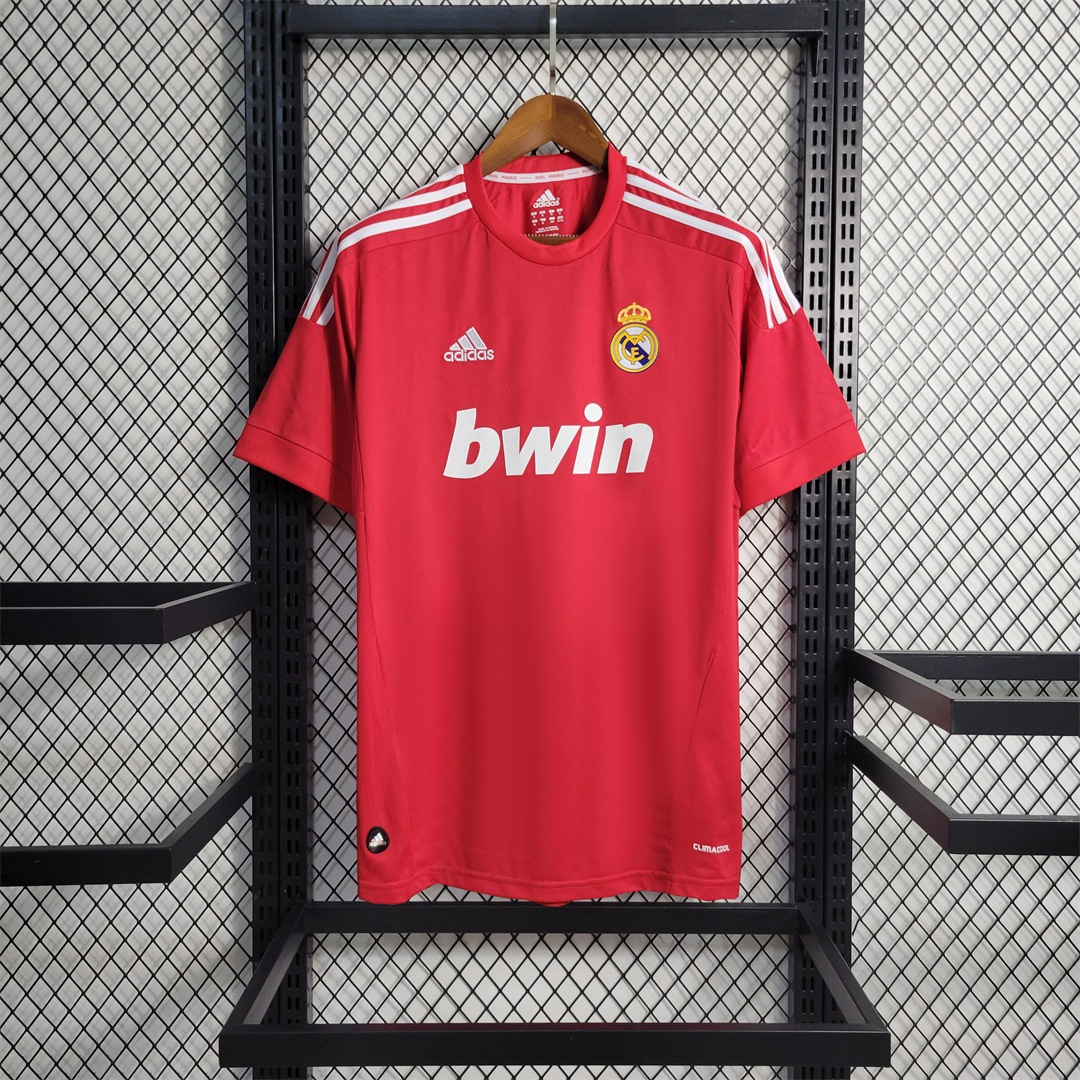 Real Madrid Retro 11-12 Third Red Jersey