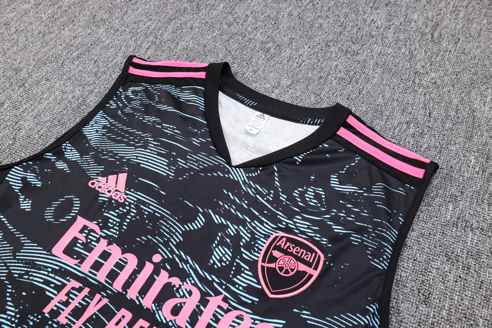 Arsenal 23-24 New Black Training Vest Suit