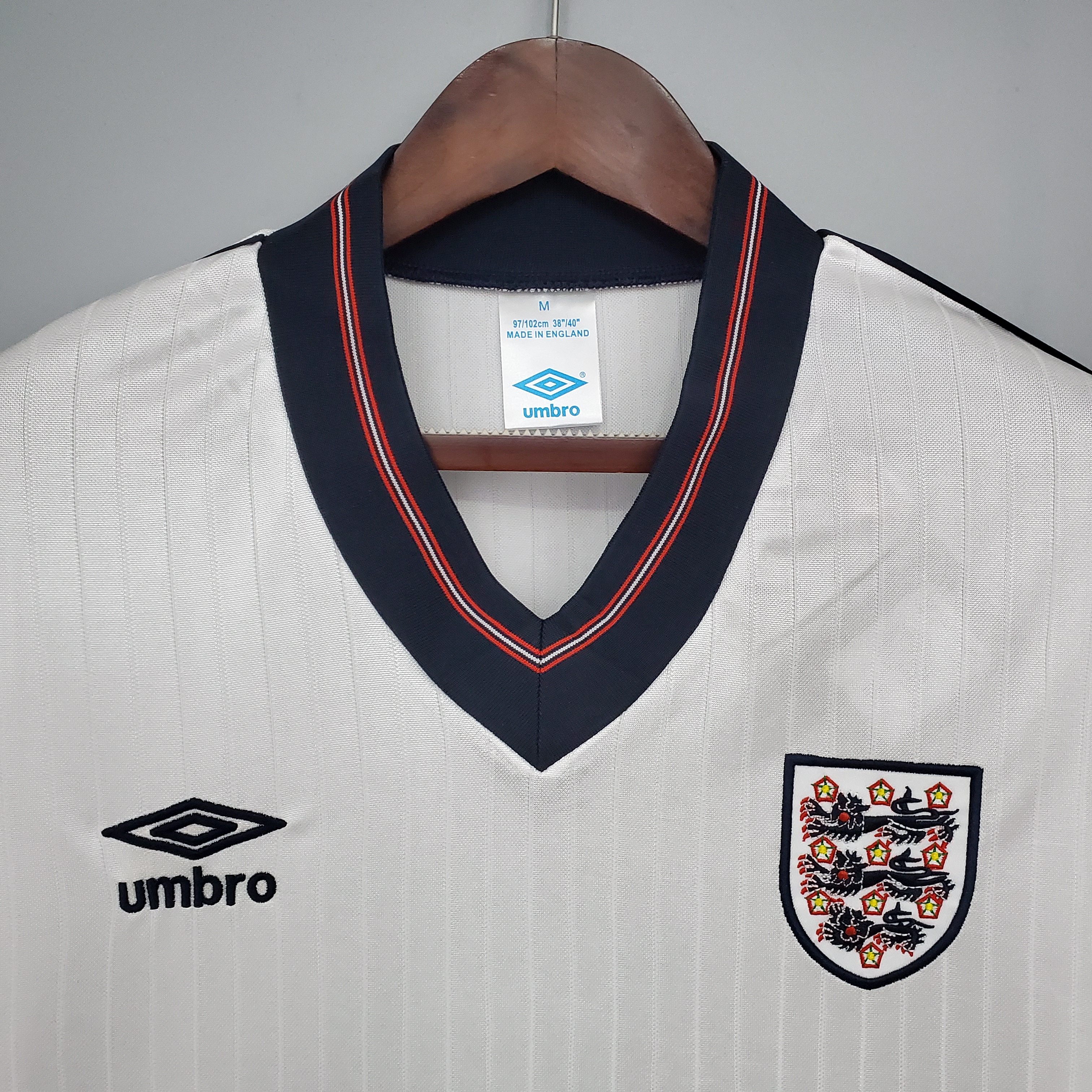 Retro England 1984-87 Home Stadium Jersey
