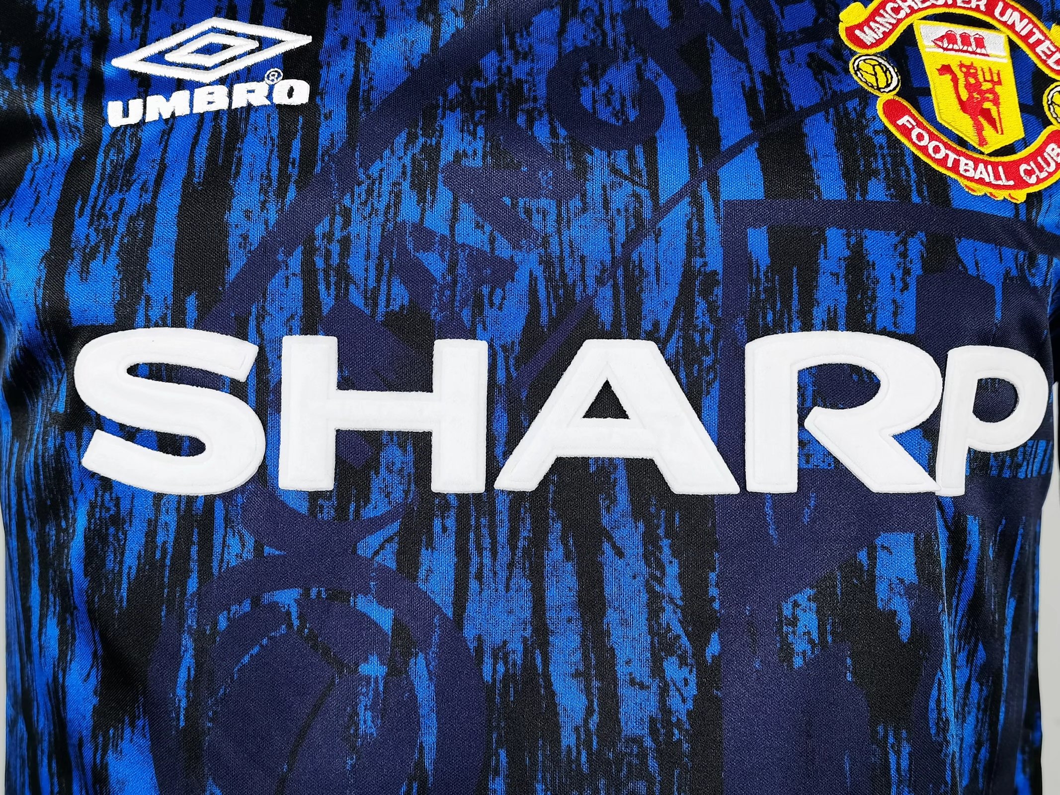 Manchester United Retro 92-94 Away Long Sleeve Jersey