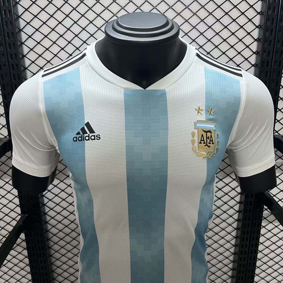 Retro Argentina 2018 Home Stadium Jersey - Player Version