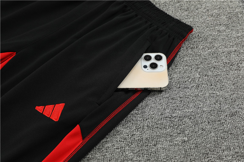 Manchester United 23-24 Kids Long Sleeve Training Set Red