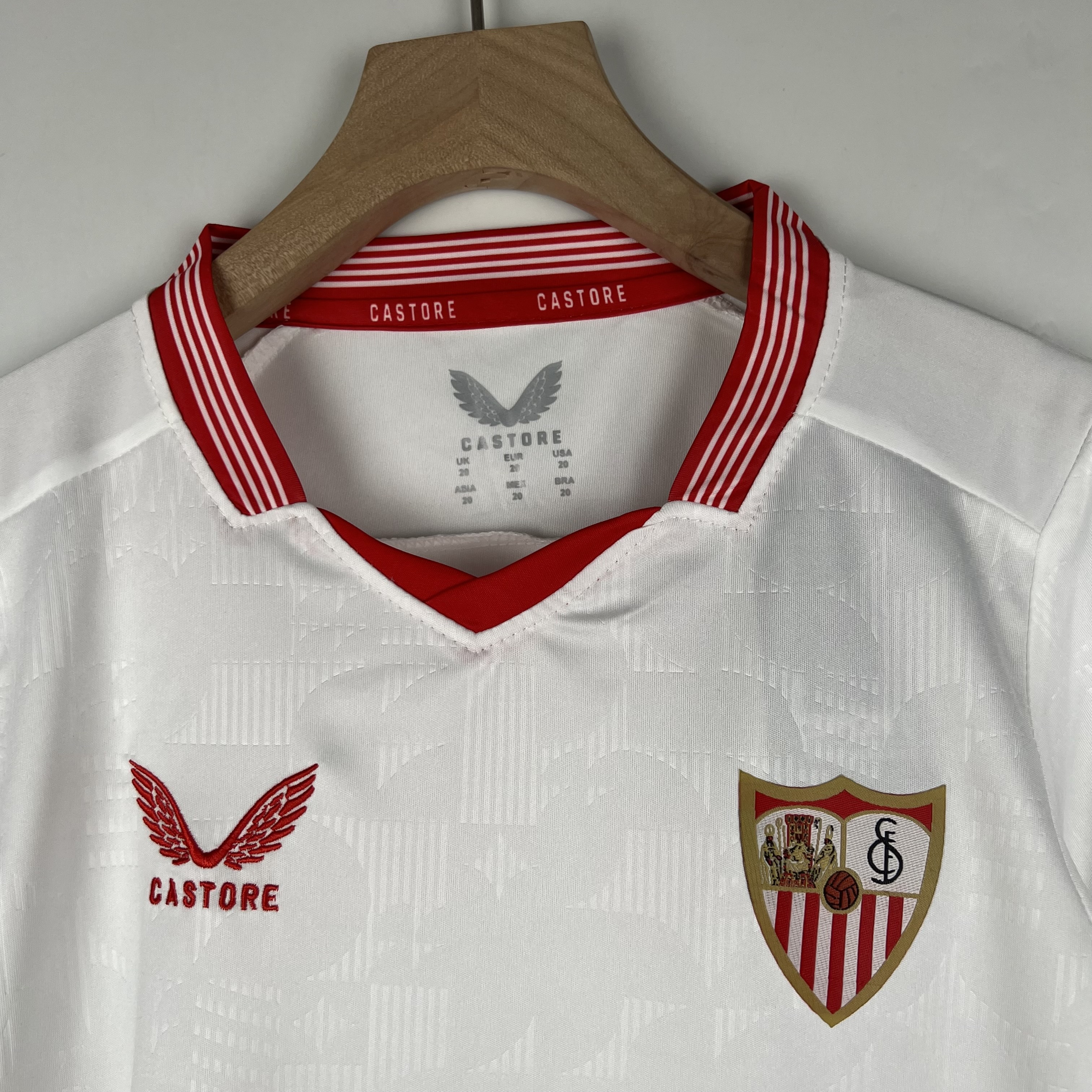 Sevilla 23-24 Home Stadium Kids Kit