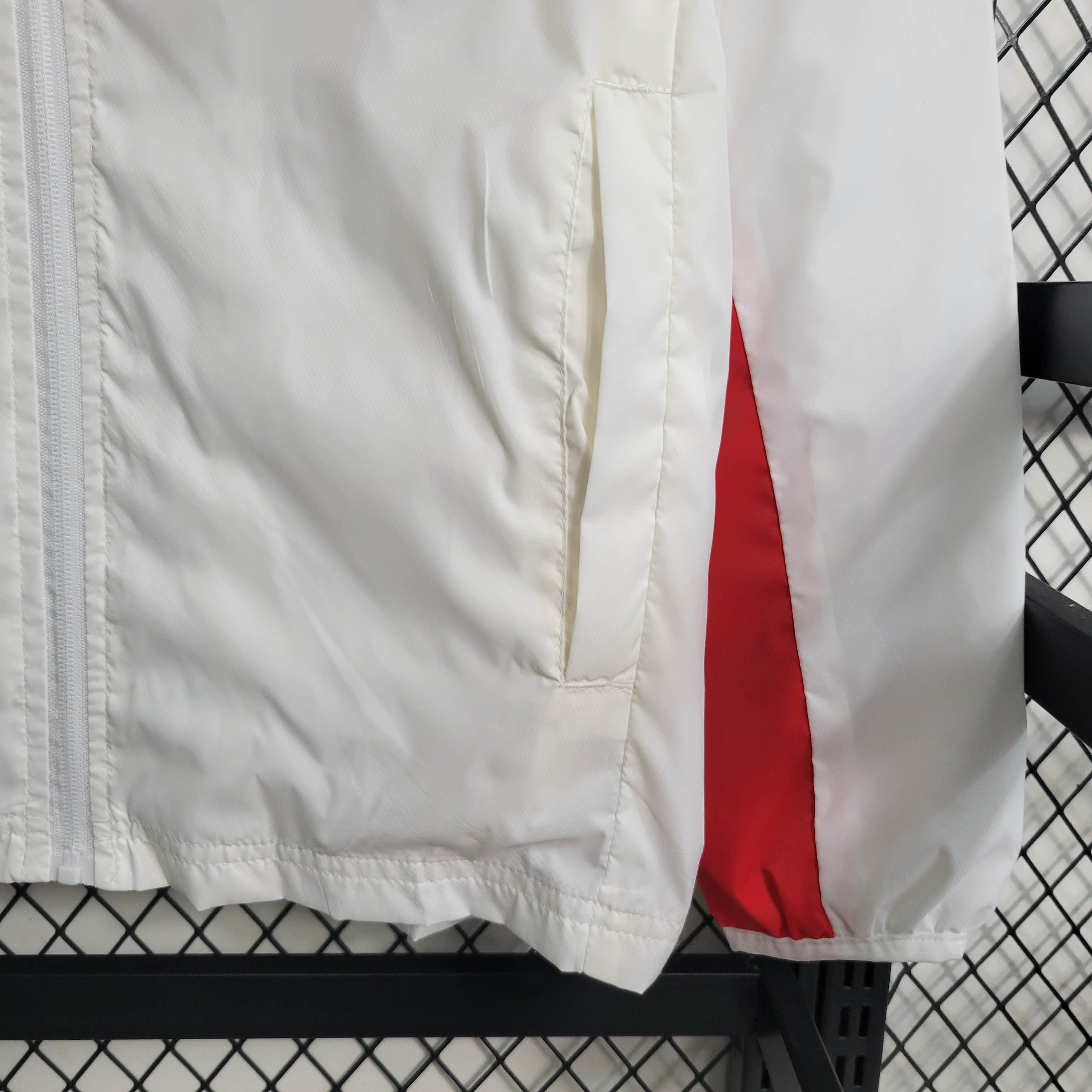 B.A.R.S.A 23-24 White Player Windbreaker