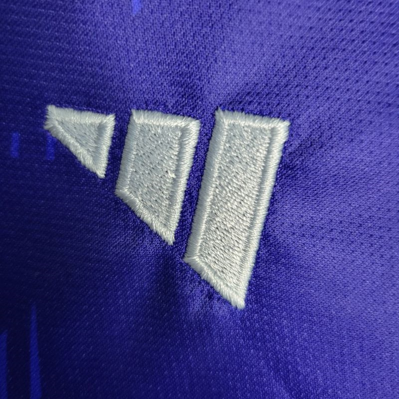 Argentina 3 Stars 22-23 Away Stadium Kids Kit ( with 2022 World Champions Patch )