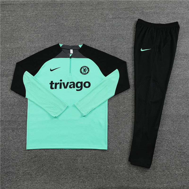 Che 23-24 Kids Long Sleeve Training Set Green