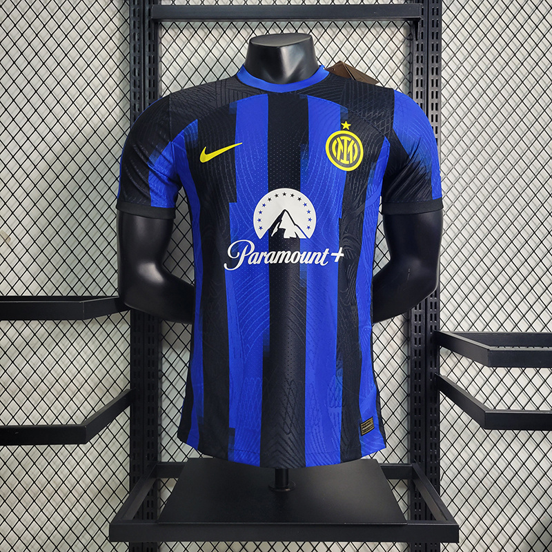 Inter Milan 23-24 Home Stadium Jersey - Player Version