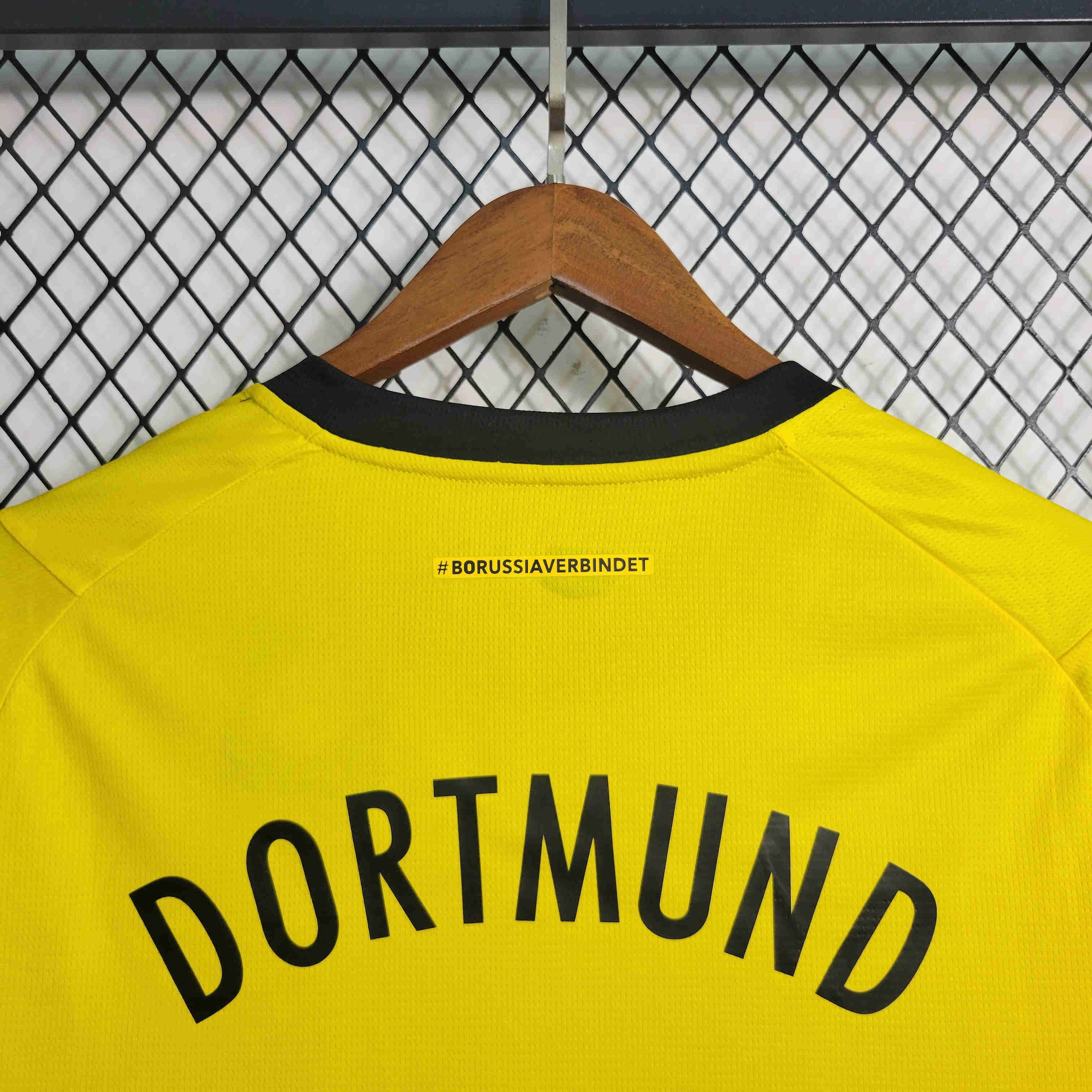 Dortmund 23/24 Home Home Long Sleeve Jersey - Fans Version