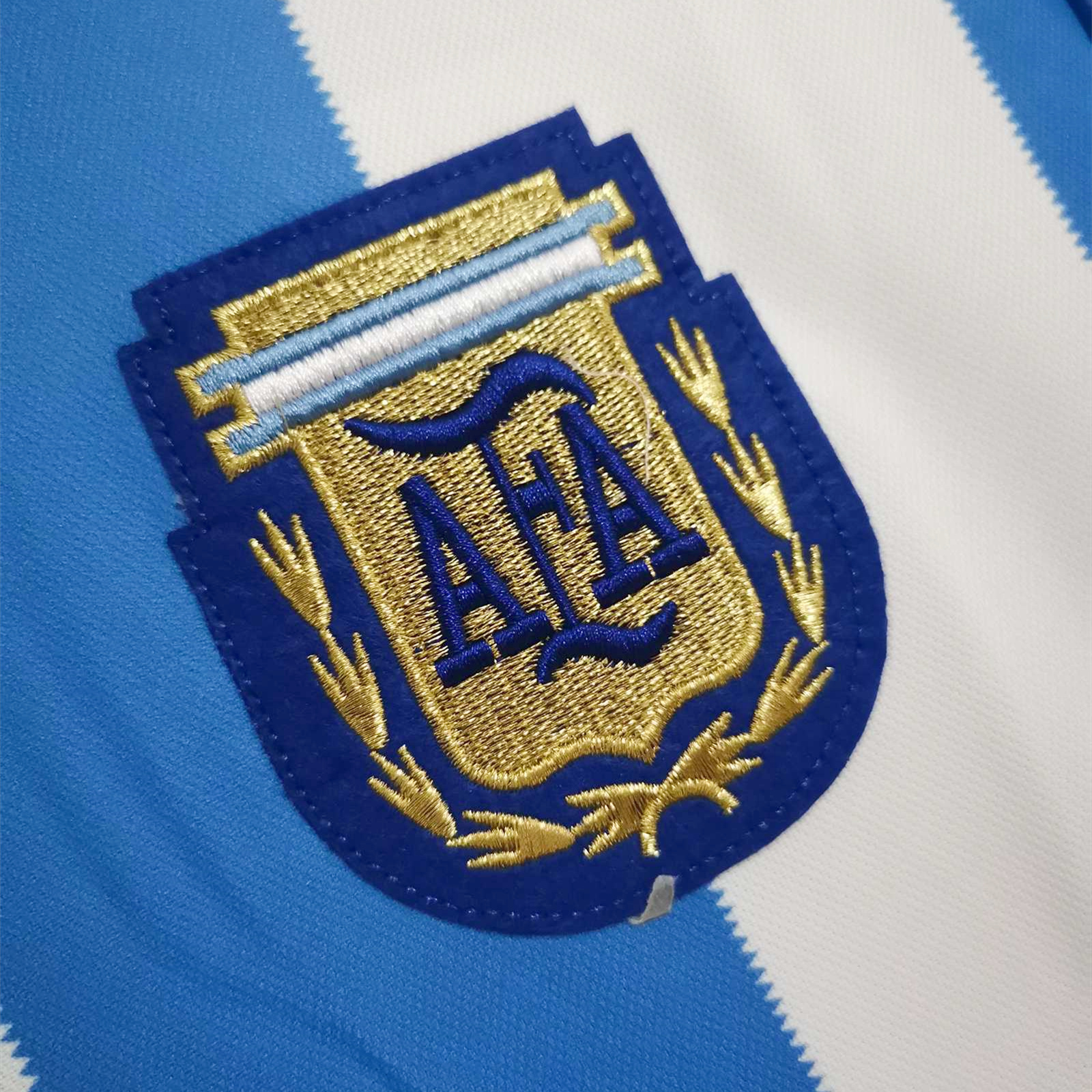 Retro Argentina 1986 Home Stadium Long Sleeve Jersey