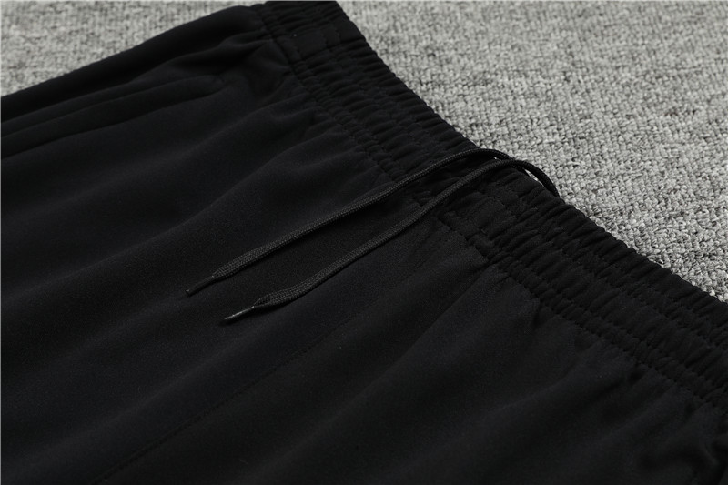 Manchester United 23-24 Kids Long Sleeve Training Set Black